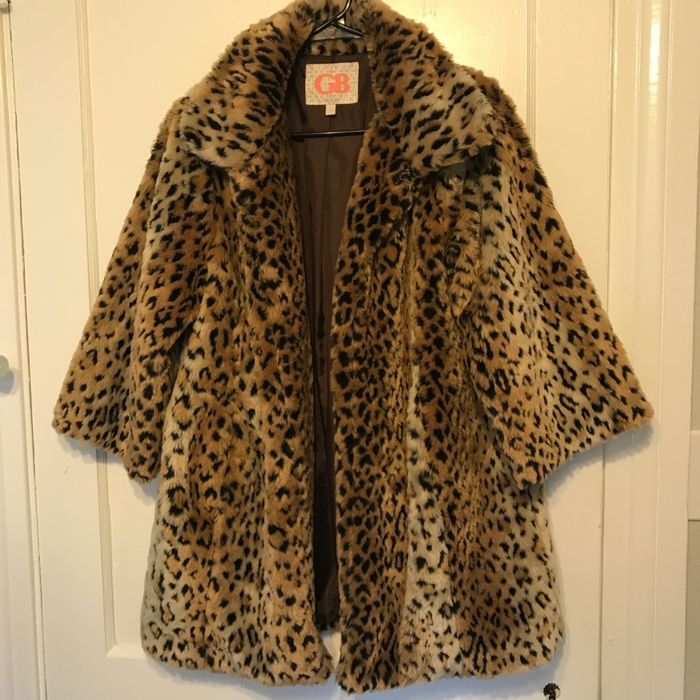 Soft faux fur coat